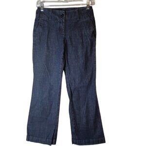 Talbots Signature Flare Stretch Jeans Denim Casual Women's Size 4P
